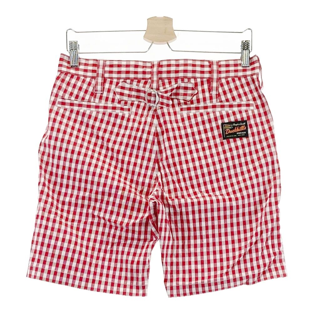 サイズ S ROUGH-SWELL ラフアンドスウェル ストレッチハーフパンツ チェック柄 ネイビー系 240101526370 ゴルフウェア メンズ ストスト