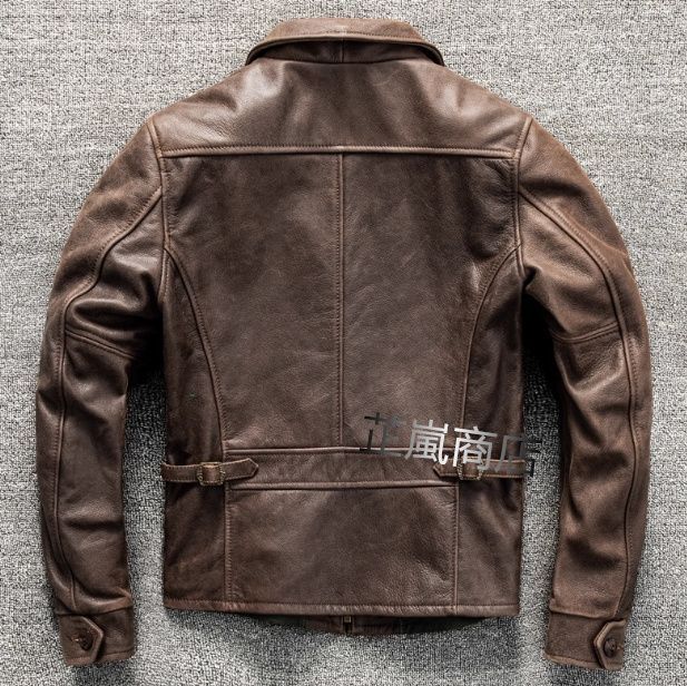 高品質 フライトジャケット レザージャケット 牛革 ライダースジャケット 革 メンズファッション バイクレザー S～5XL