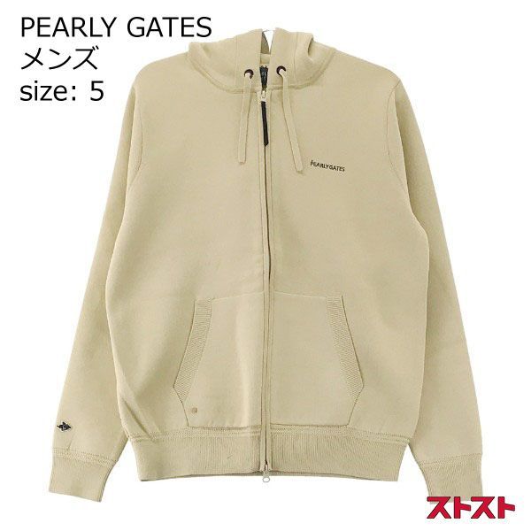 PEARLY GATES パーリーゲイツ ウール混ニットフルジップパーカー 5 PEARLY GATES パーリーゲイツ ウール混ニットフルジップパーカー 5