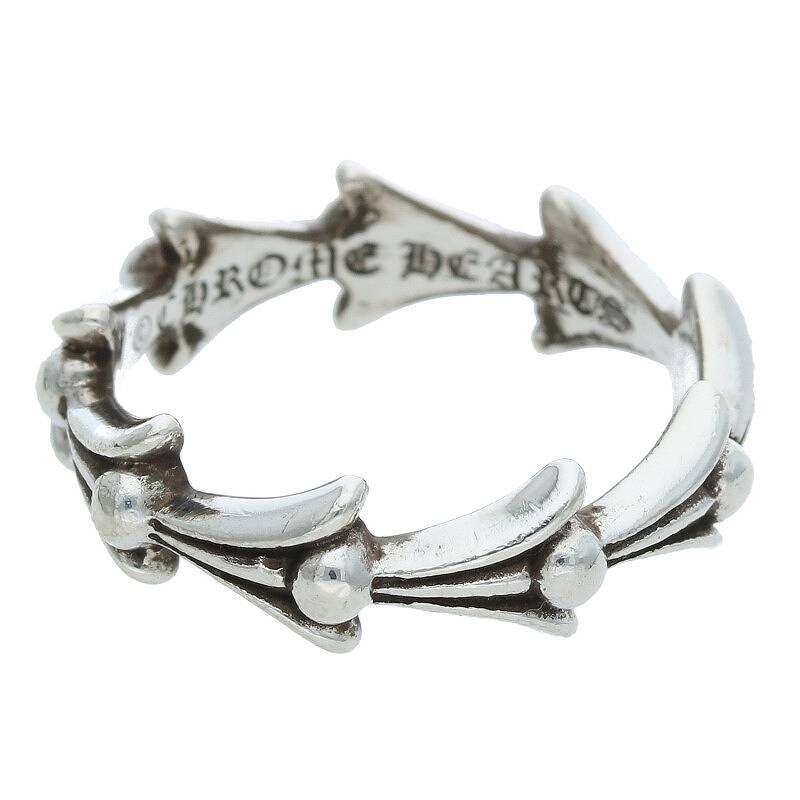 クロムハーツ CROSS TAIL/クロステイル シルバーリング メンズ 16.5号