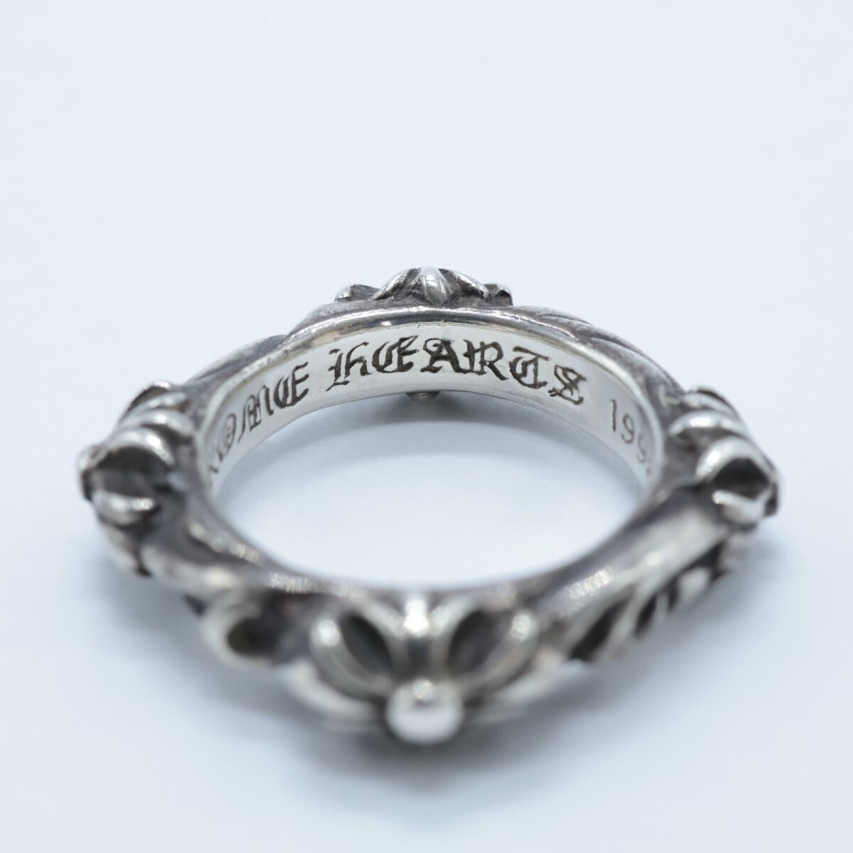 クロムハーツ CHROME HEARTS SBT BAND RING Chrome Hearts リング 11号