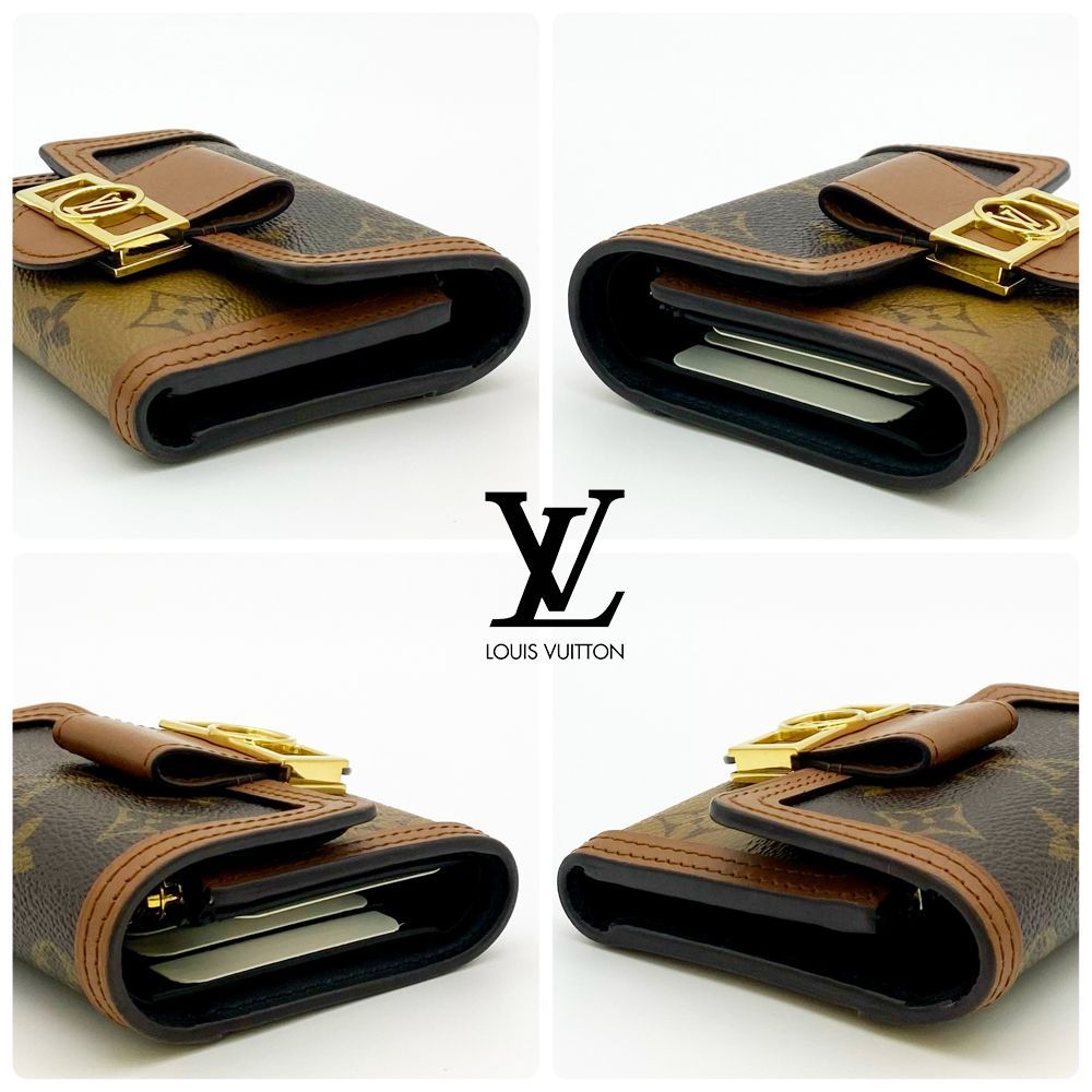Louis Vuitton モノグラム ポルトフォイユ ドーフィヌM68725 LOUIS VUITTON ルイヴィトン ポルトフォイユ・ドーフィーヌ
