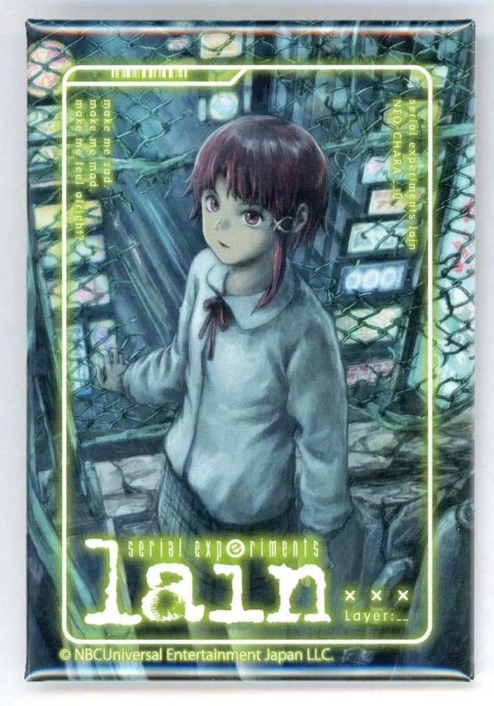激安アウトレット 中古】バッジ・ピンズ 岩倉玲音(Aデザイン/描き下ろし) スクエア ピンズ・ピンバッジ・缶バッジ