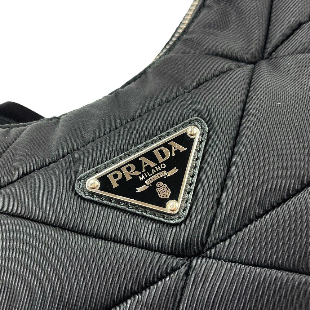 PRADA / キルティング ホーボーバッグ 【A-ランク 付属品無】 プラダ(PRADA)プラダ TESSUTO IMPUNTU キルティング リュック