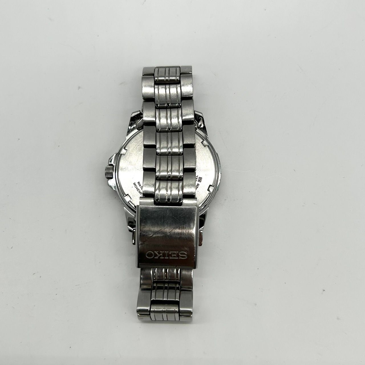 seiko セイコー ソーラー メンズ腕時計 黒文字盤 V158-0AD0 稼働品 G2 - メルカリ