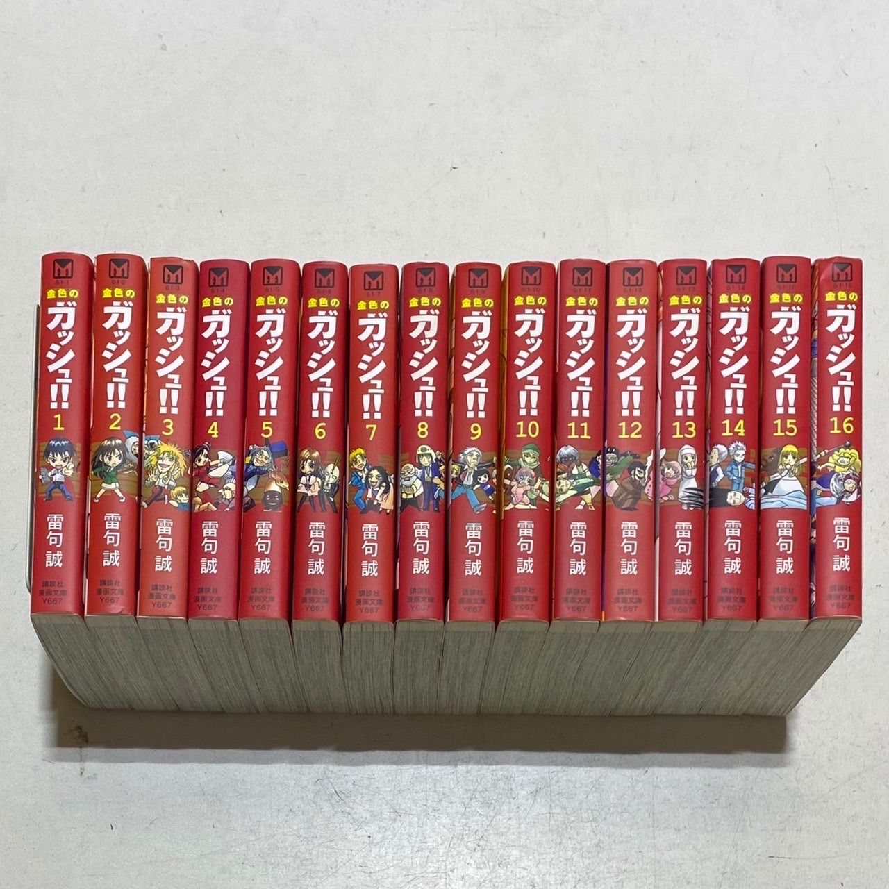 金色ガッシュ 完全版 雷句誠 全16巻＋1巻セット 金色のガッシュ