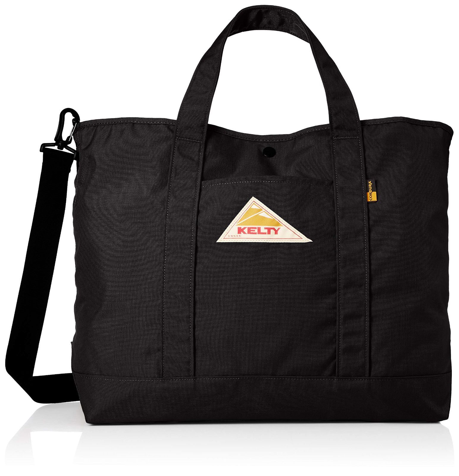 ブラック ケルティ トートバッグ NYLON TOTE 2 M Black