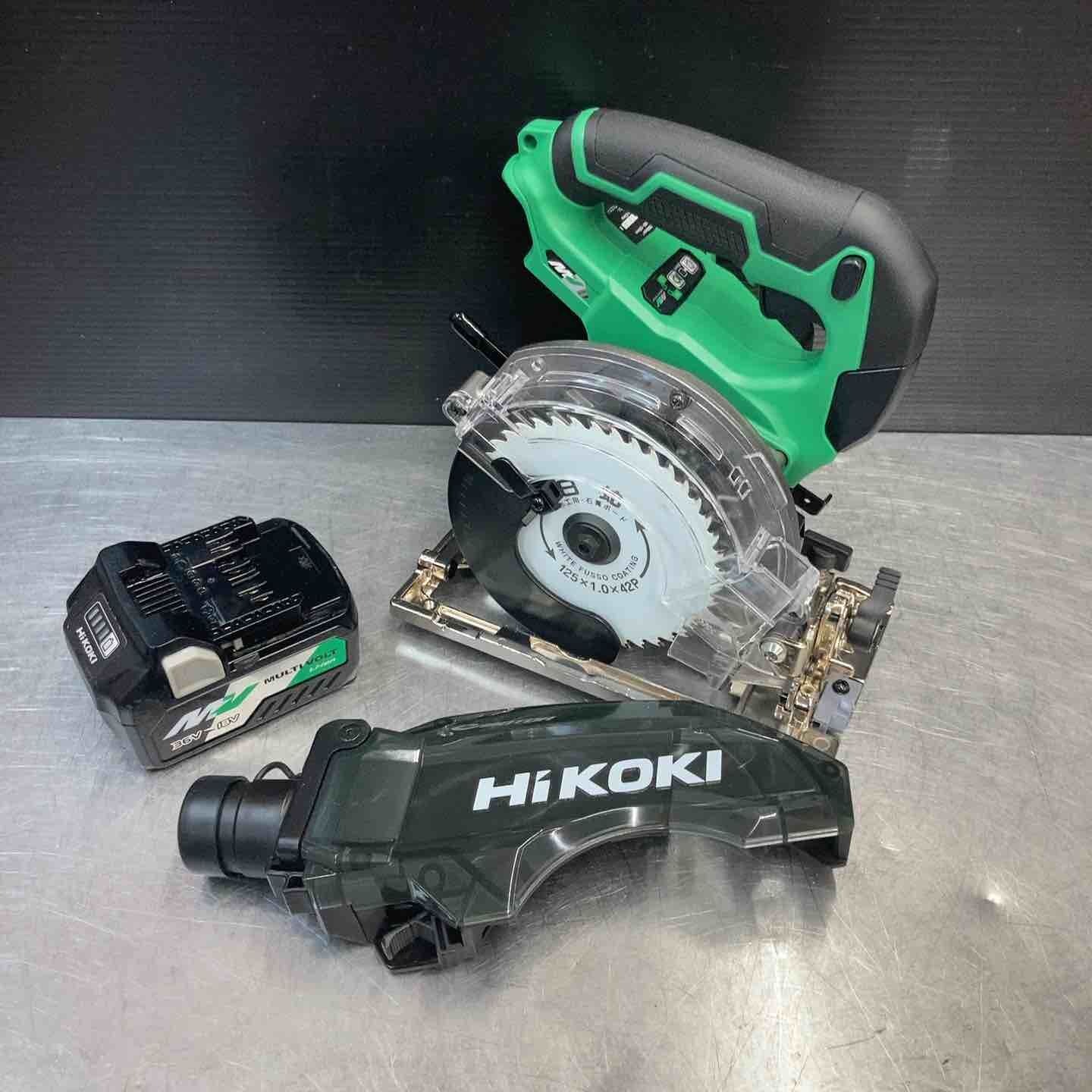 ハイコーキ HIKOKI 旧 日立工機 36V コードレス集じん丸のこ C3605DYB NN バッテリー付属 東大和店