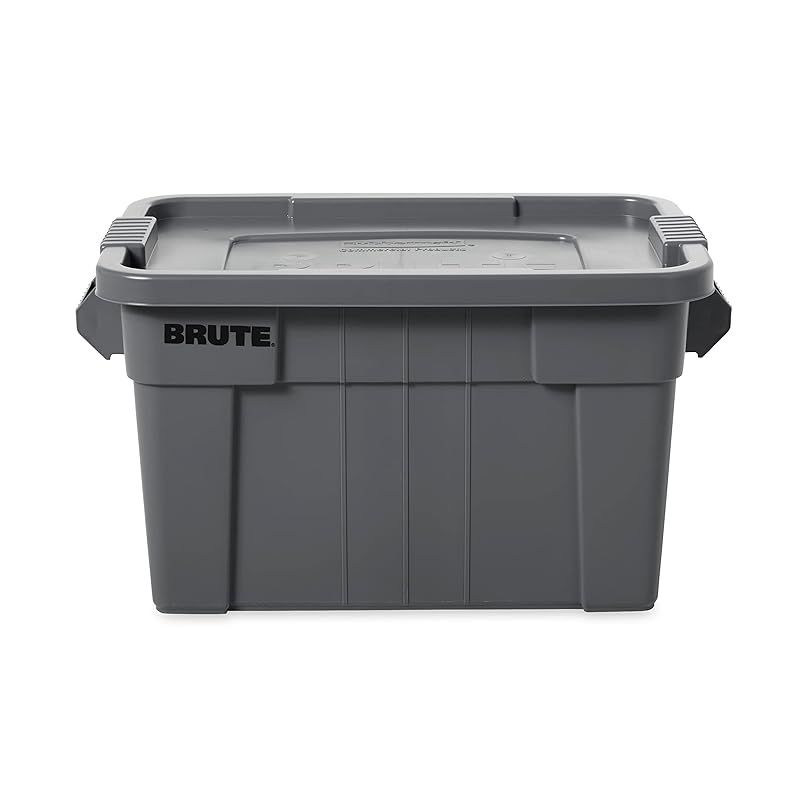 ラバーメイド Rubbermaid BRUTE トート ボックス L グレー FG9S3100GRAY