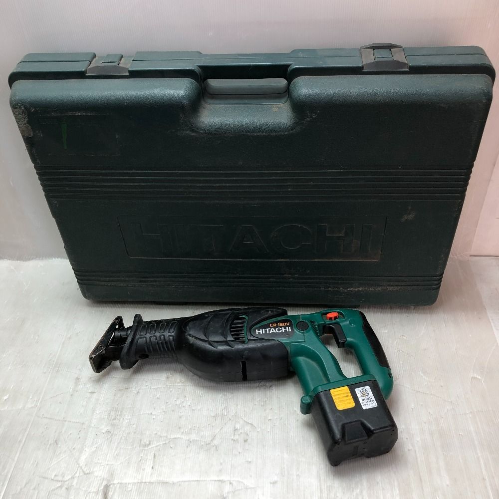HITACHI 日立 コードレスセーバーソー 18V 充電池１個・ケース付 CR 18DV