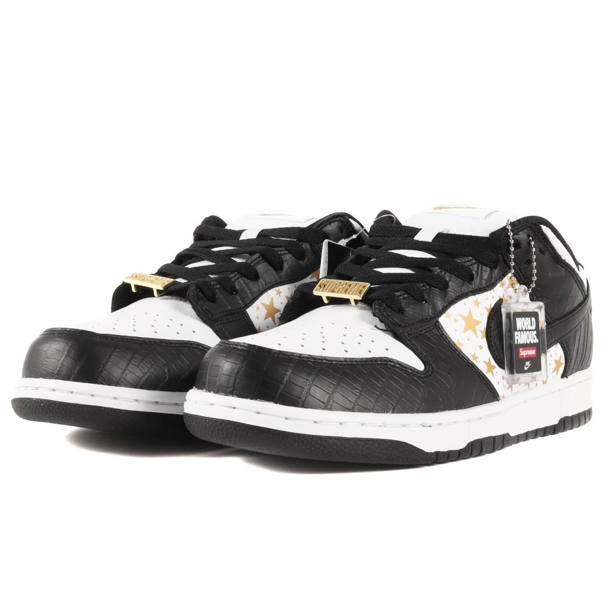 新品 Supreme NIKE SB DUNK LOW OG QS DH3228-102 ホワイト ブラック 