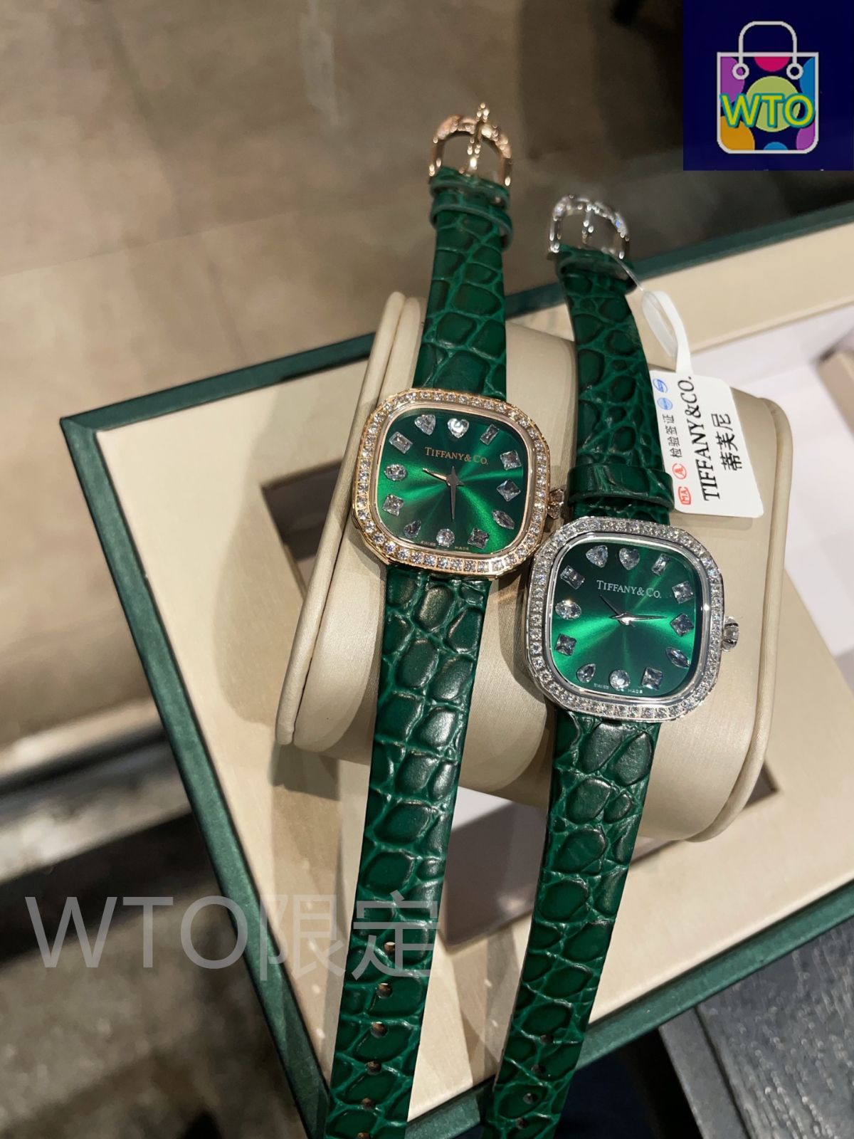 レア　Tiffany　ティソロ　24Pダイヤモンド　コンビ レア Tiffany ティソロ 24Pダイヤモンド コンビ 時計