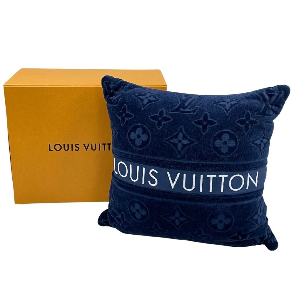 LOUIS VUITTON ルイ・ヴィトン クッション LV バケーション ブルー LOUIS VUITTON ルイ・ヴィトン クッション LV バケーション ブルー