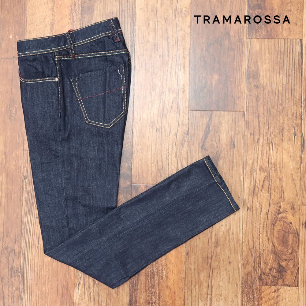 美品tramarossa Leonardo ストレッチスキニーデニム　イタリア製 tramarossa トラマロッサ 24.7 LEONARDO SLIM 18MONTH