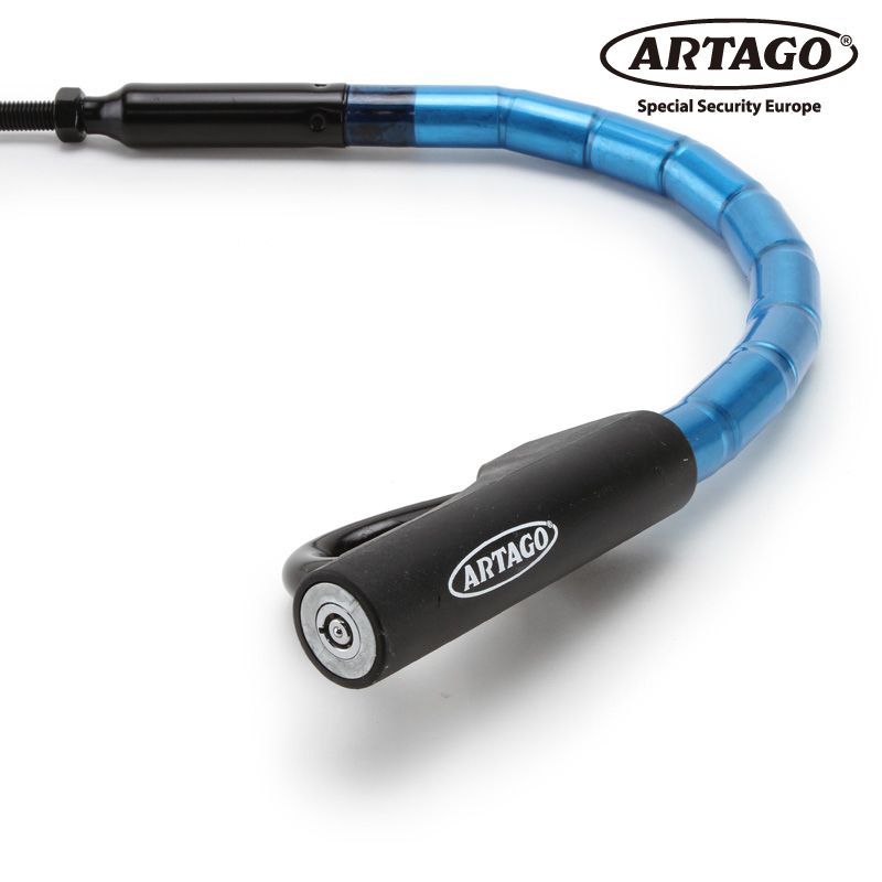ARTAGO AUTO 880|B ハンドル ブレーキロック フレキシブル 74cm アルタゴ 自動車 汎用 セキュリティ 防犯 盗難防止 鍵 キー2本付