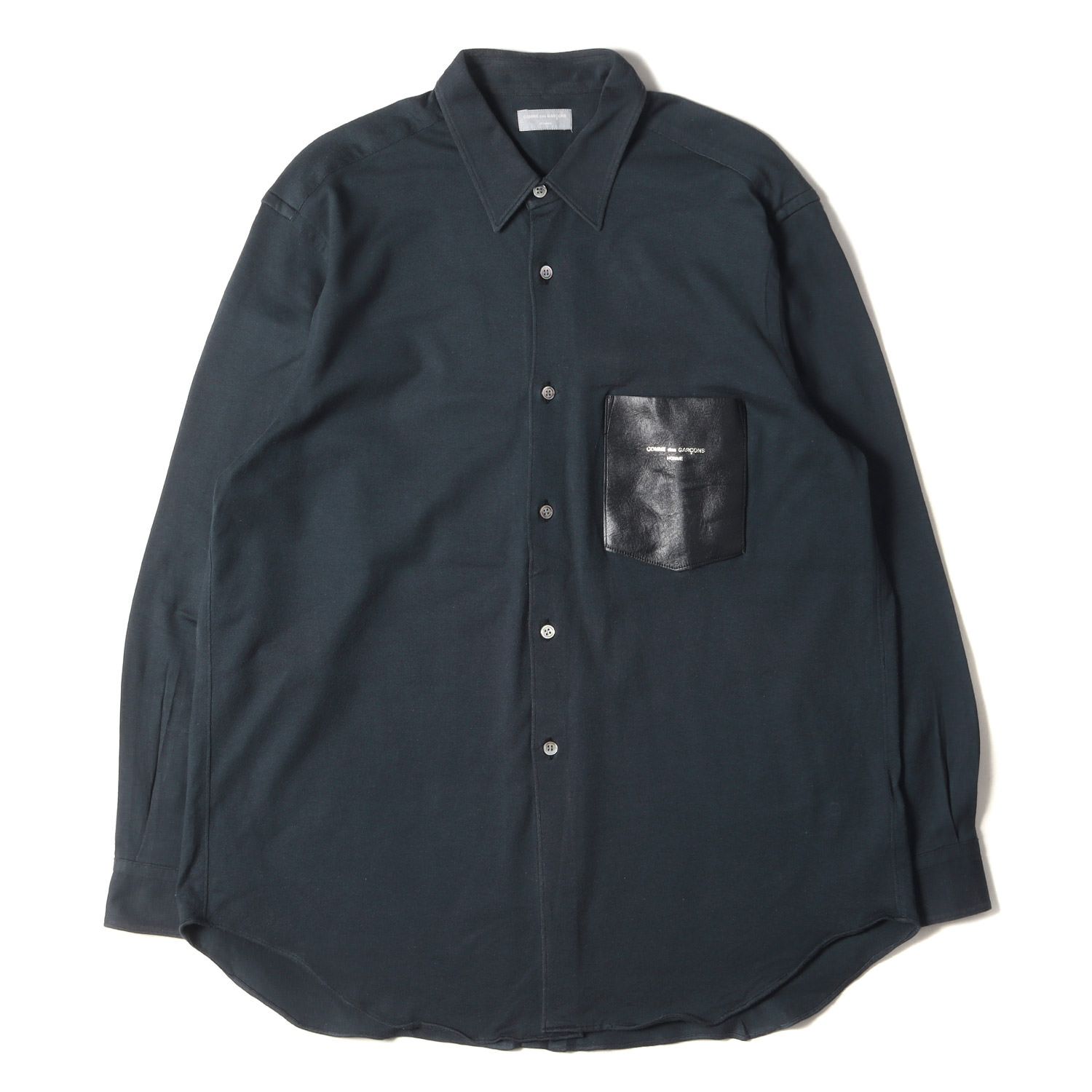 COMME des GARCONS HOMME コム デ ギャルソン オム シャツ 95AW レザー