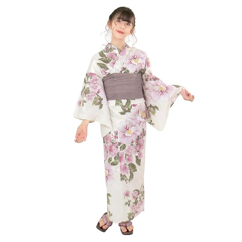 京都花ひめ 七五三女の子被布セット 赤色総疋田 華尽くし 被布白地