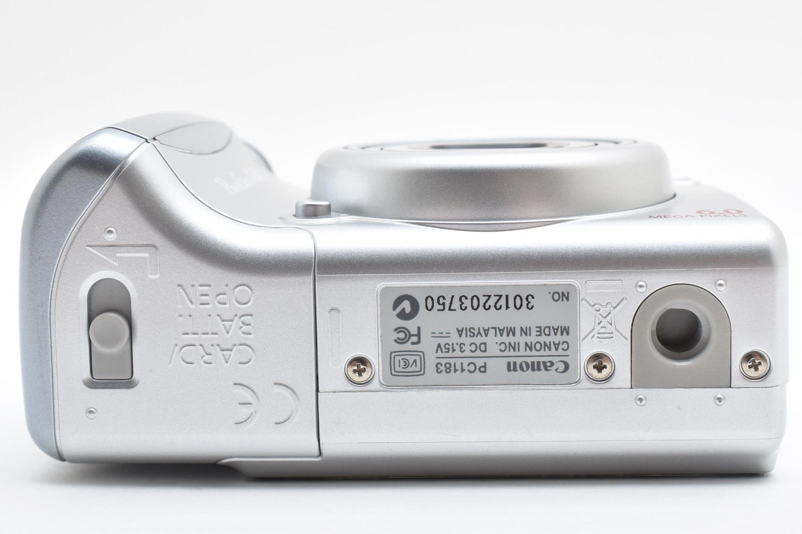 完動品】Canon PowerShot A540 デジカメ 単三電池対応 光学4倍