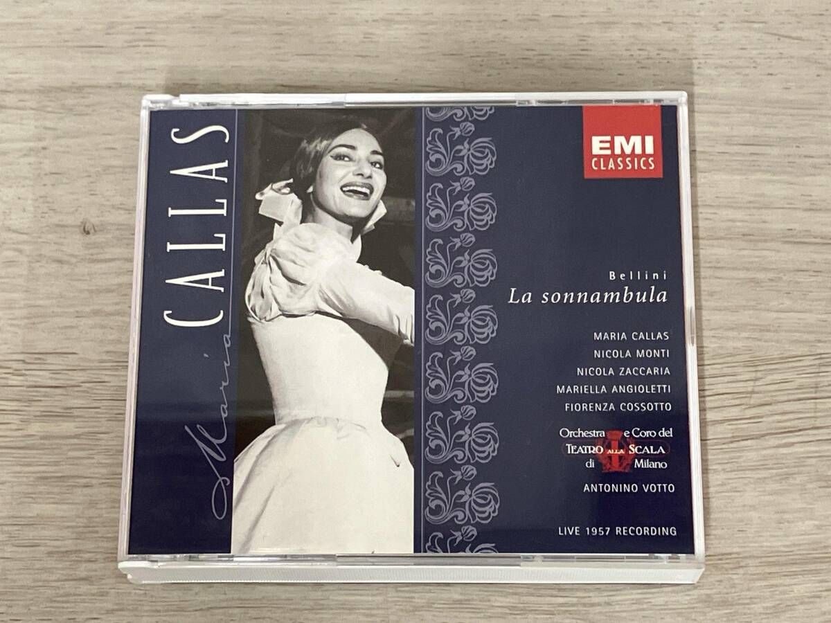 マリア・カラス CD ベルリーニ:歌劇「夢遊病の女」全曲 1957年
