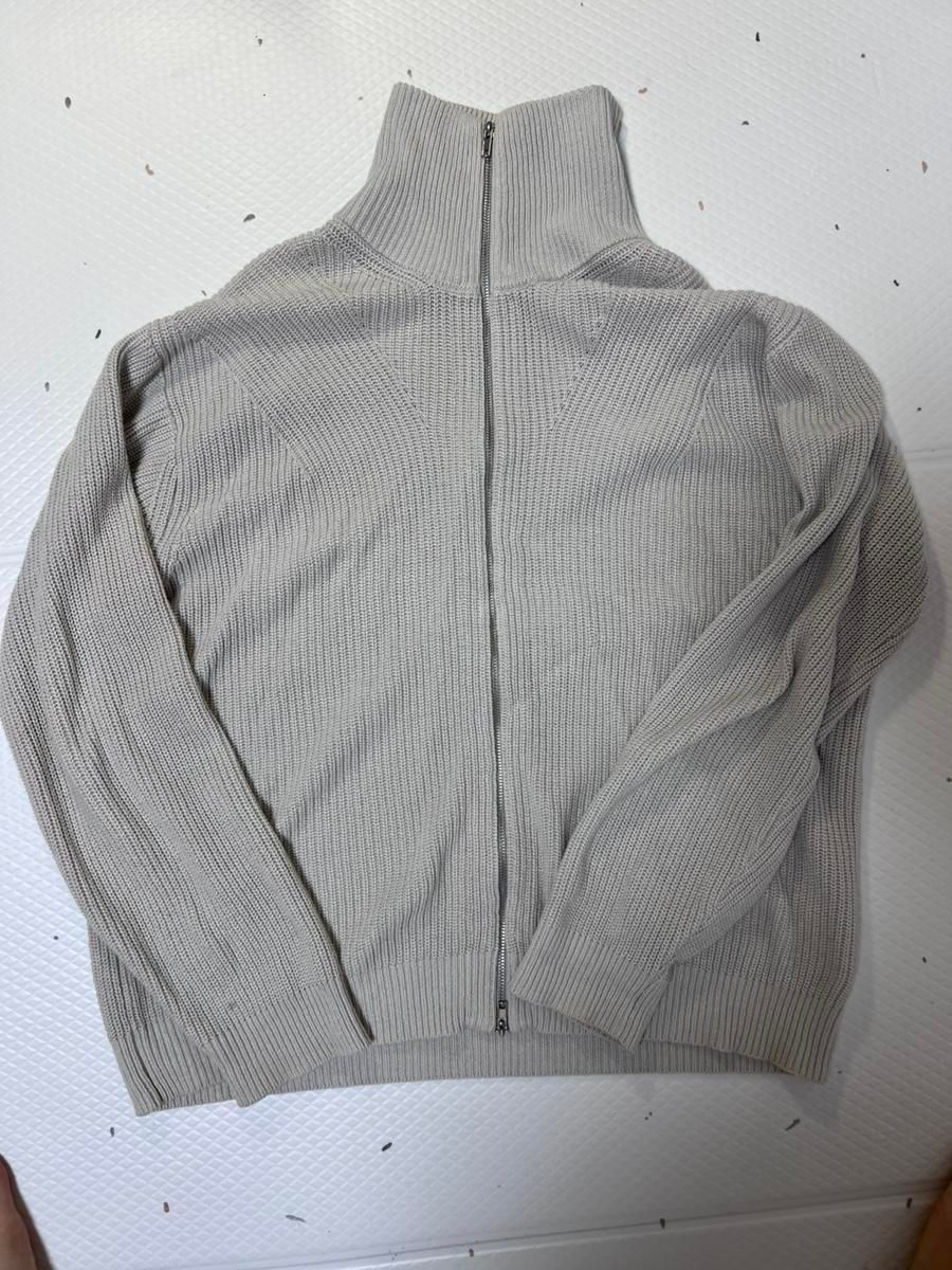 【雷市場（ポンジャン）商品韓国直送】MUSINSA(ムシンサ) KIIMUIR(キミュア) ジップアップニット xl 105 110