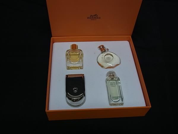 HERMES オードトワレ 香水4本セット 箱付き Amazon | エルメス HERMES ミニチュア セット 4本 fs | HERMES