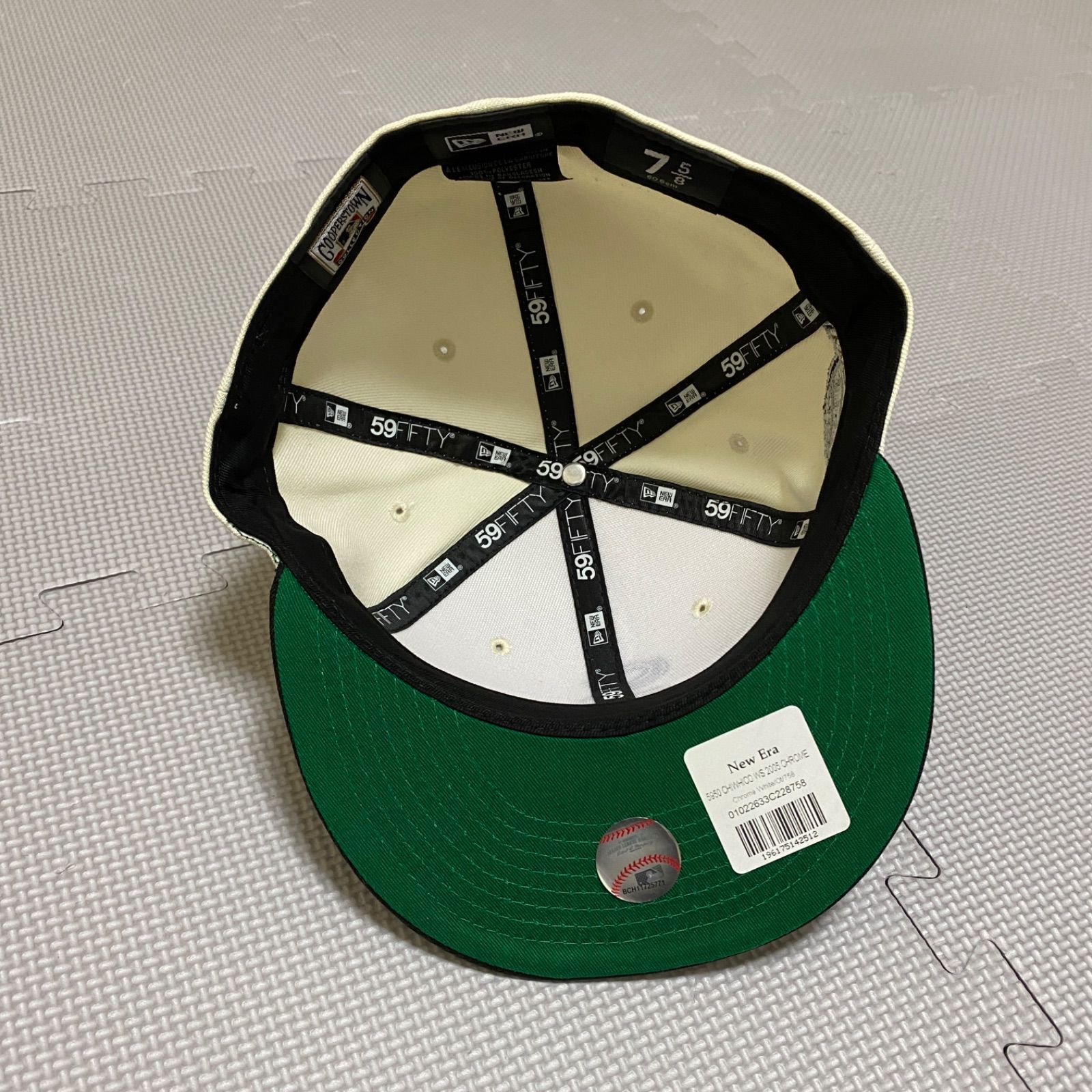 【新品未使用】NEWERA 59FIFTY ニューエラ キャップ 7 グリーン NEW ERA ニューエラ キャップ 59FIFTYサイドパッチ ONSPOTZ別注