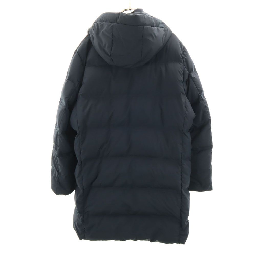 美品　ユニクロ　シームレス　ダウンコート　ネイビーＬ ユニクロ シームレス ダウンコート L ネイビー UNIQLO メンズ