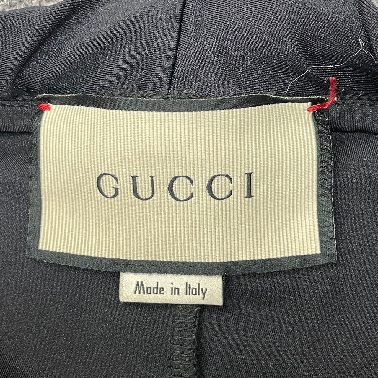 国内正規 GUCCI テクニカル ジャージー パンツ ロゴ サイド