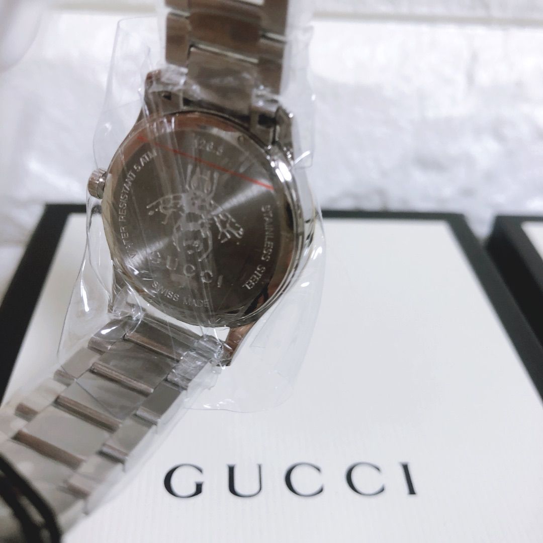 新品未使用】GUCCI タイムレス 腕時計 猫 ピンク YA1265013 - Star