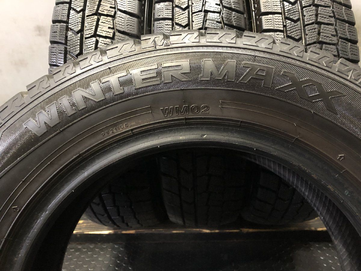 DUNLOP WINTER MAXX WM02 165/70R14 14インチ スタッドレス 4本 バリ溝 ソリオ パッソ マーチ ヴィッツ等　 (KTN054)