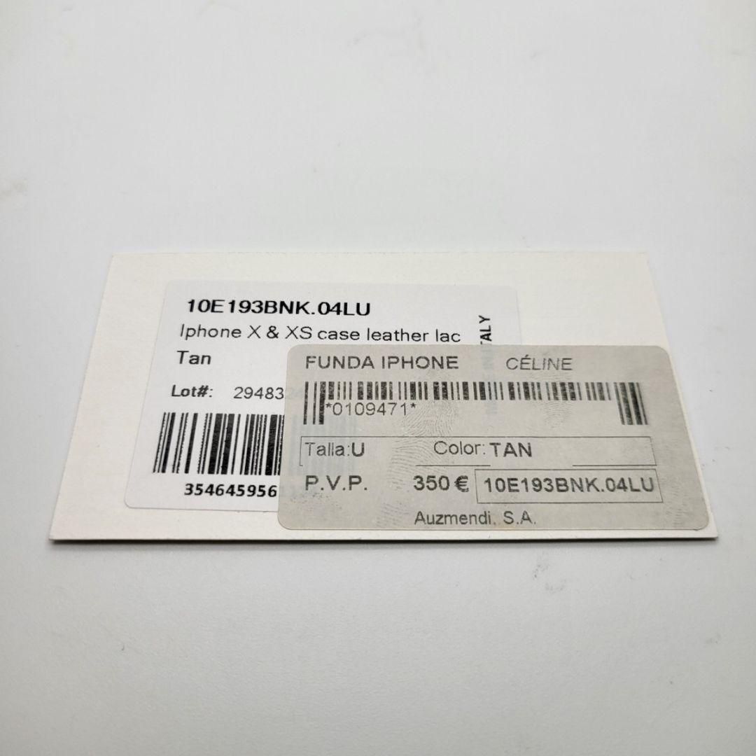 CELINEレザー iPhone X XSケースストラップ CHRISTIANNAURATH_COM_BR