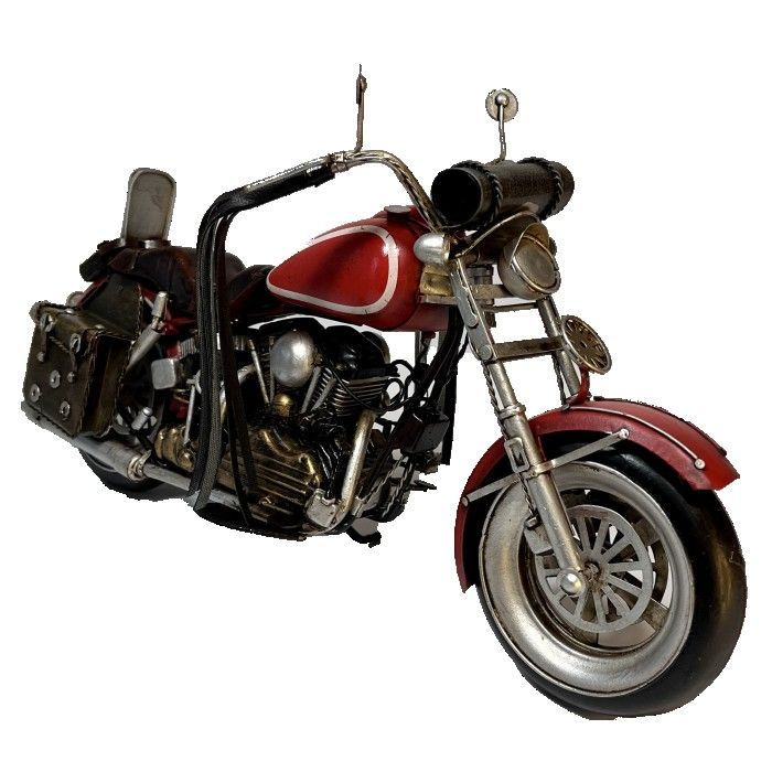 ブリキ モーターサイクル バイク レッド ハーレー コレクション