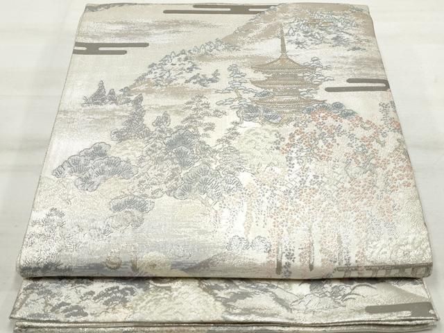 在銘　純銀　水芭蕉ペンダント　共箱　19g  東Y6-0710☆2F 平和屋着物◎佐賀錦 六通柄袋帯 京百景 京洛東山 プラチナ箔