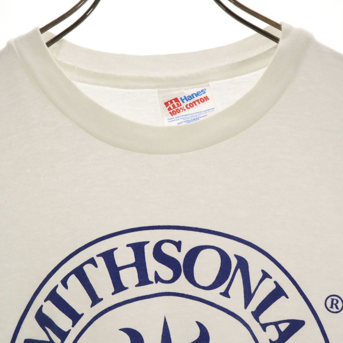 Hanes ヘインズ 90s USA製 オールド SMITHSONIAN INSTITUTION 半袖 T 