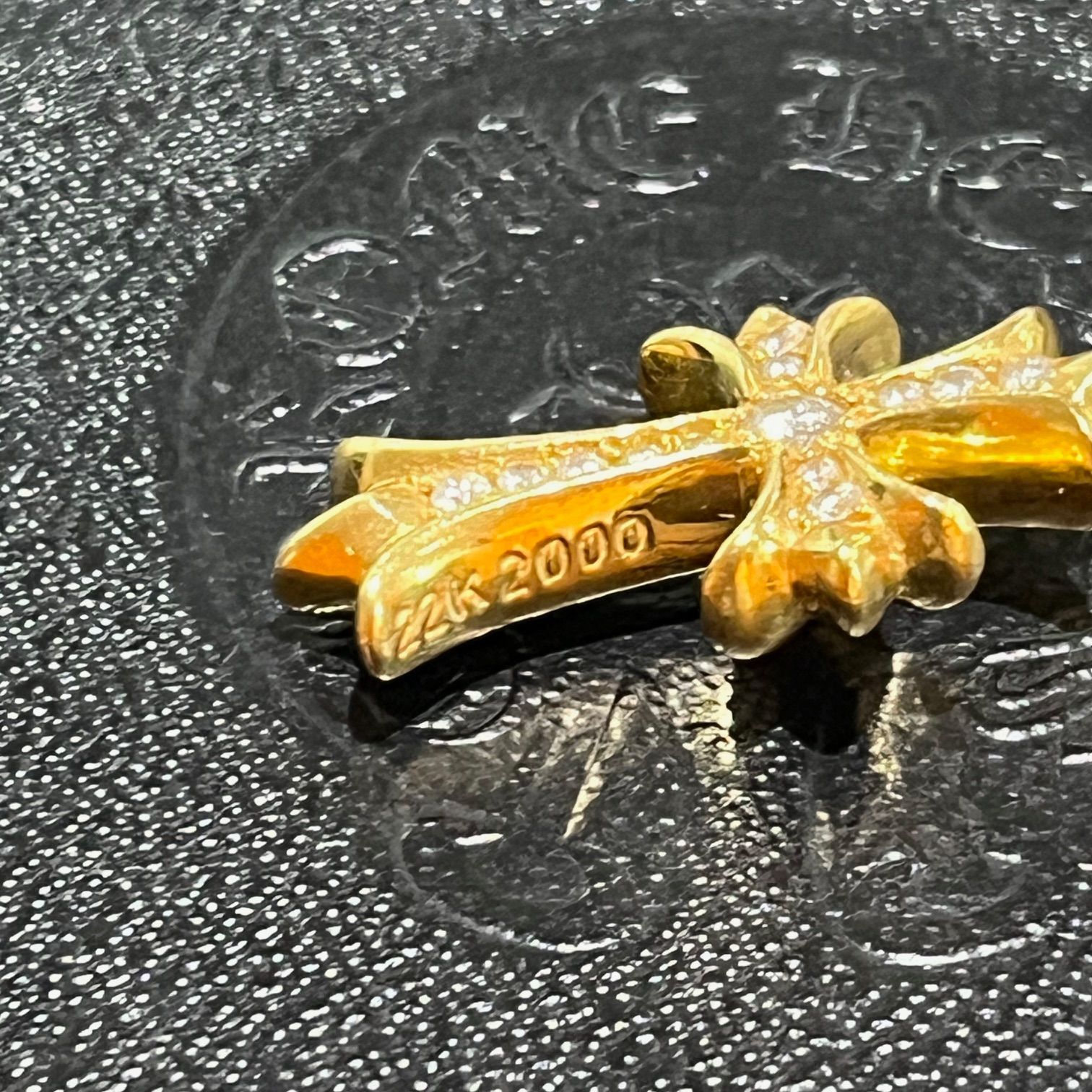 CHROME HEARTS クロムハーツ（原本有） TNY E CRS F P/DIA PLS