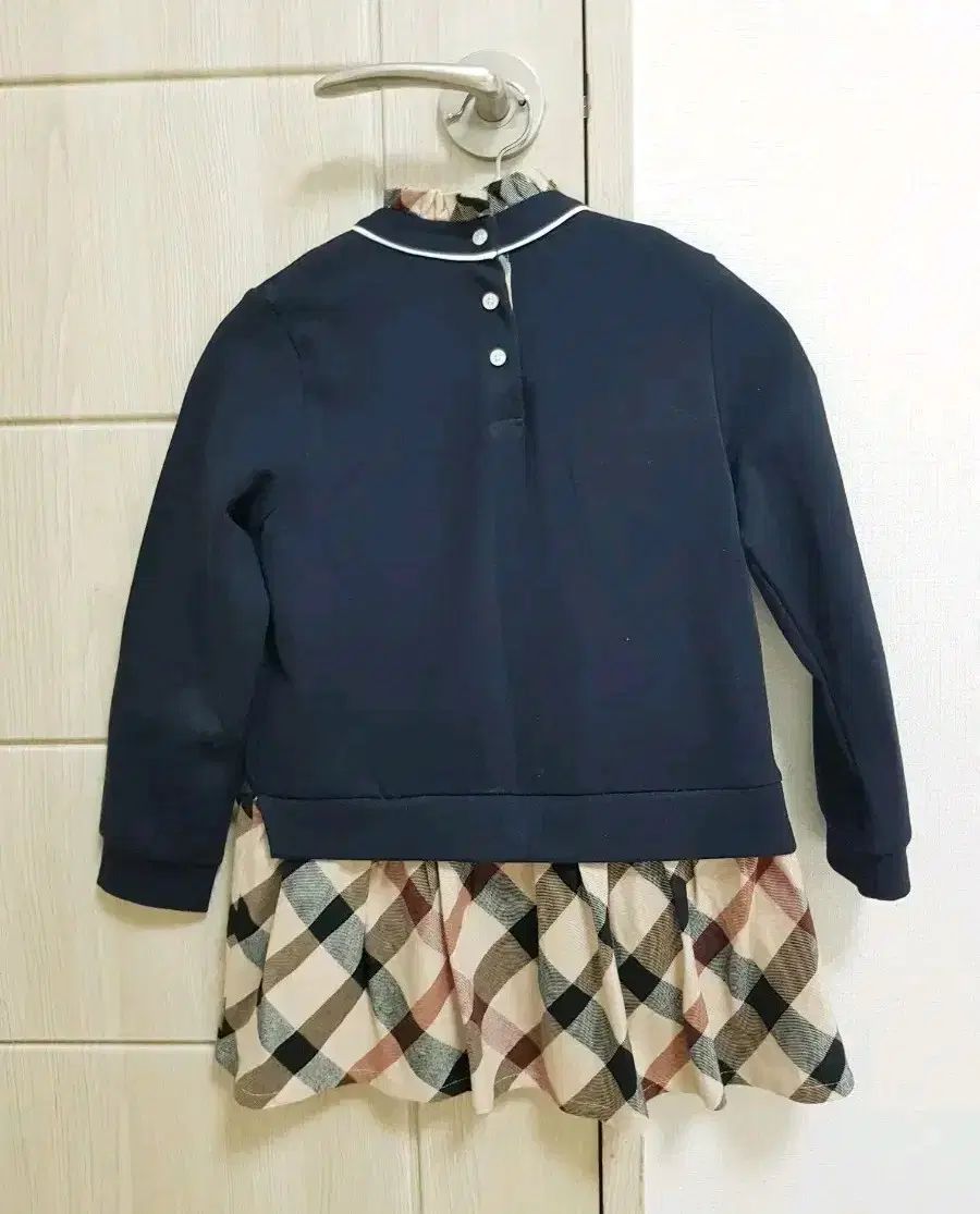 DAKS Little ダックスキッズ ロング丈Tシャツ型 ワンピース 130