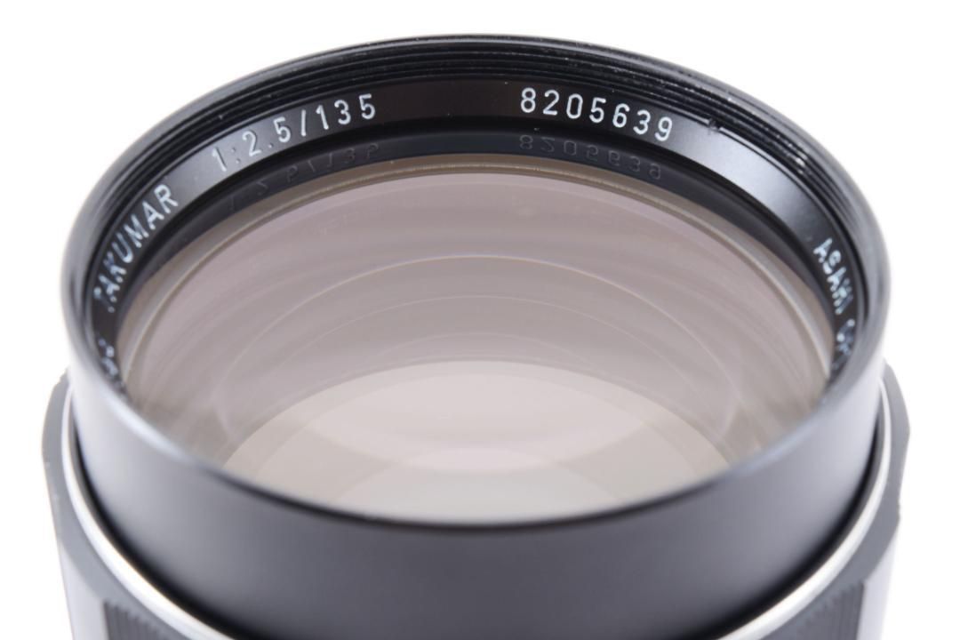 SMC Takumar 135mm F2.5 純正メタルフード付 L747 - ゆしのカメラ