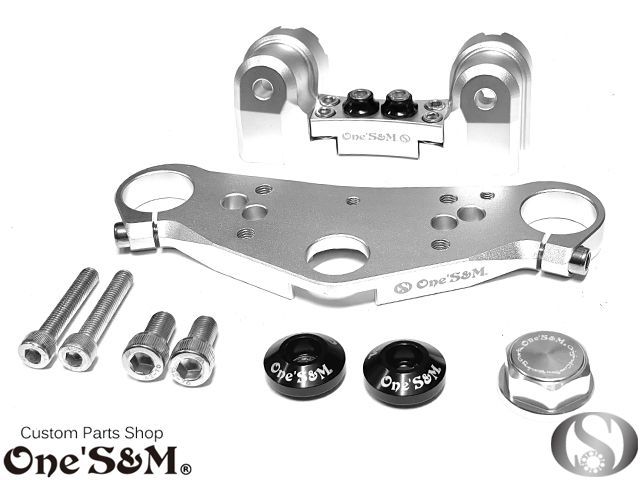 エイプ50 エイプ100 Ape50 Ape100 最高級 くるくるハン対応 クルクル ハンドル トップブリッジキットSP - メルカリ