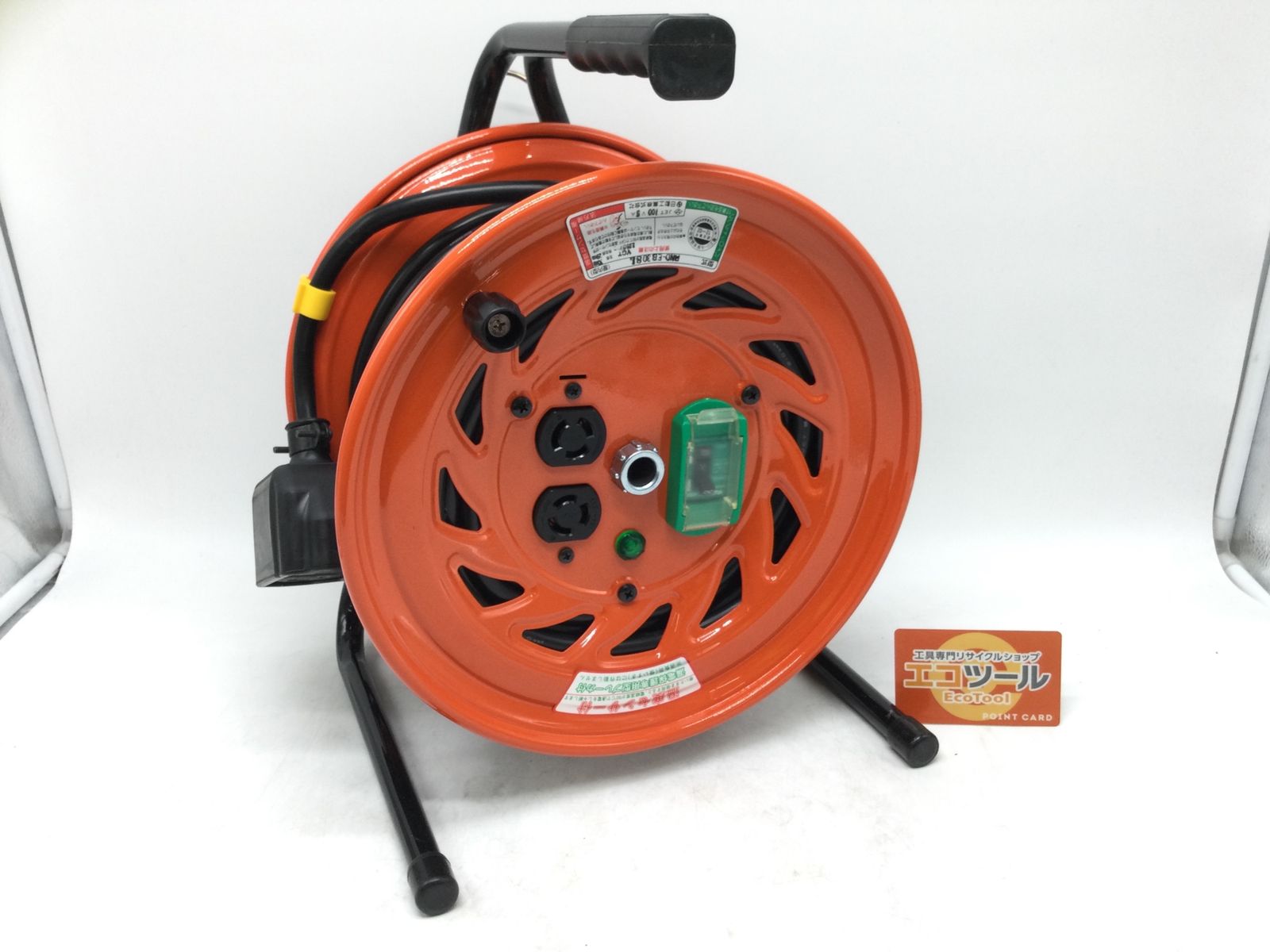 日動 延長コード型ドラム ロック式コンセントプラグ付 30m RND-EB30SL IT7SXYHGRAQ8 エコツール豊田インター店 M02