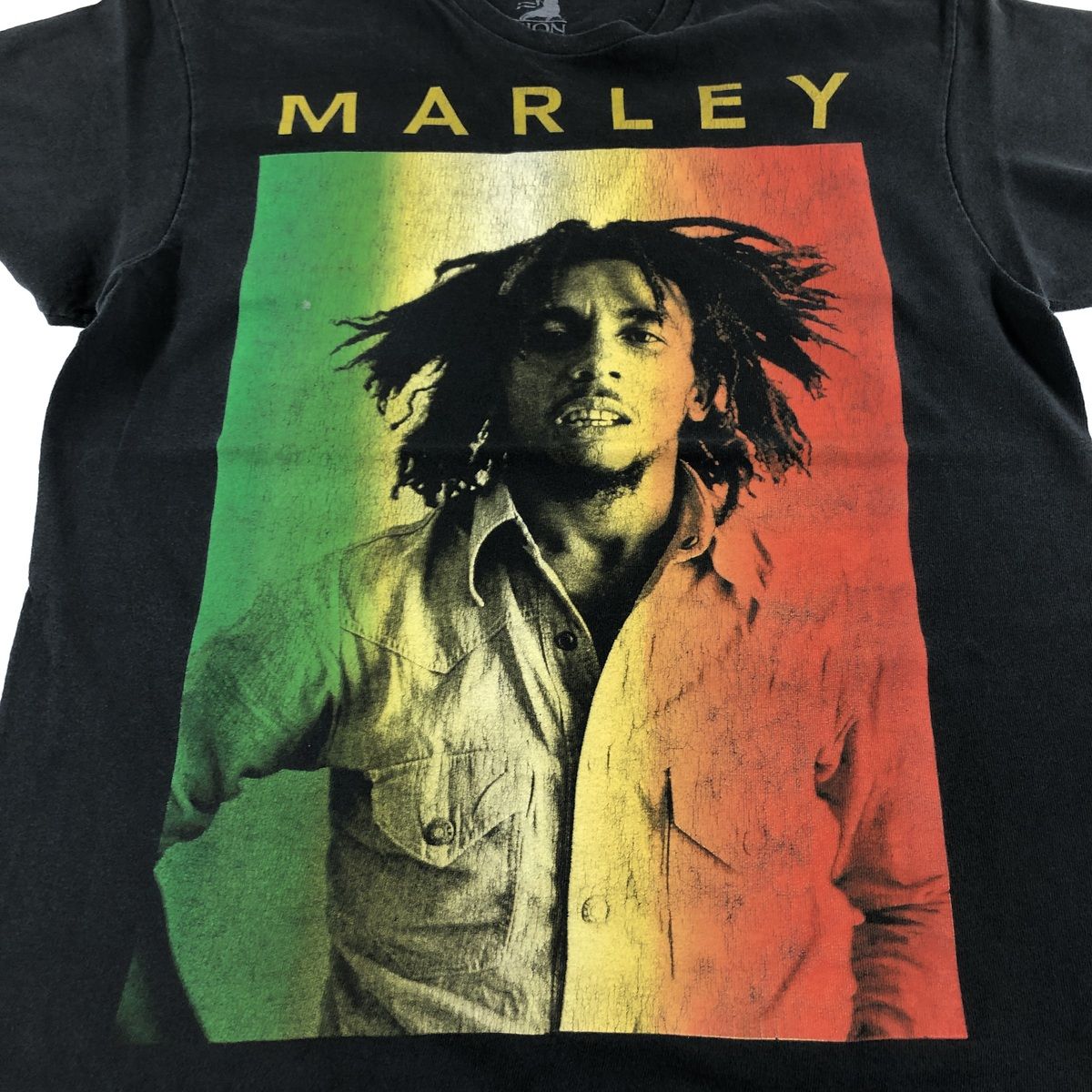 ボブマーリー　bobmarley ZION プリントtシャツ　半袖　レゲエ 新品　ZION ボブ・マーリー　Tシャツ　バックプリント　LL