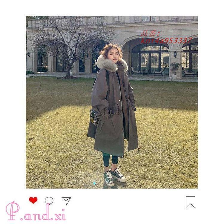 モッズコート 中綿ダウンコート レディース キルティングコート ロング丈バーカージャケット 秋冬 暖かい エコファーフード連れコートオシャレ カジュアル kni4a953337