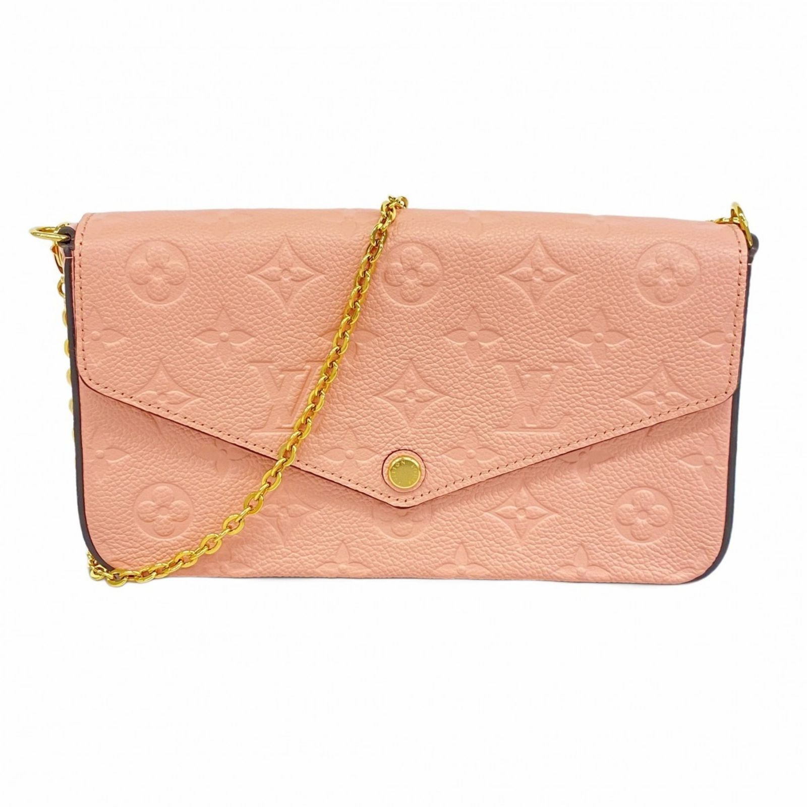 ルイ ヴィトン Louis Vuitton ルイ ヴィトン ショルダーウォレット モノグラム アンプラント ポシェット フェリシ― M67856 ローズプードルレディース