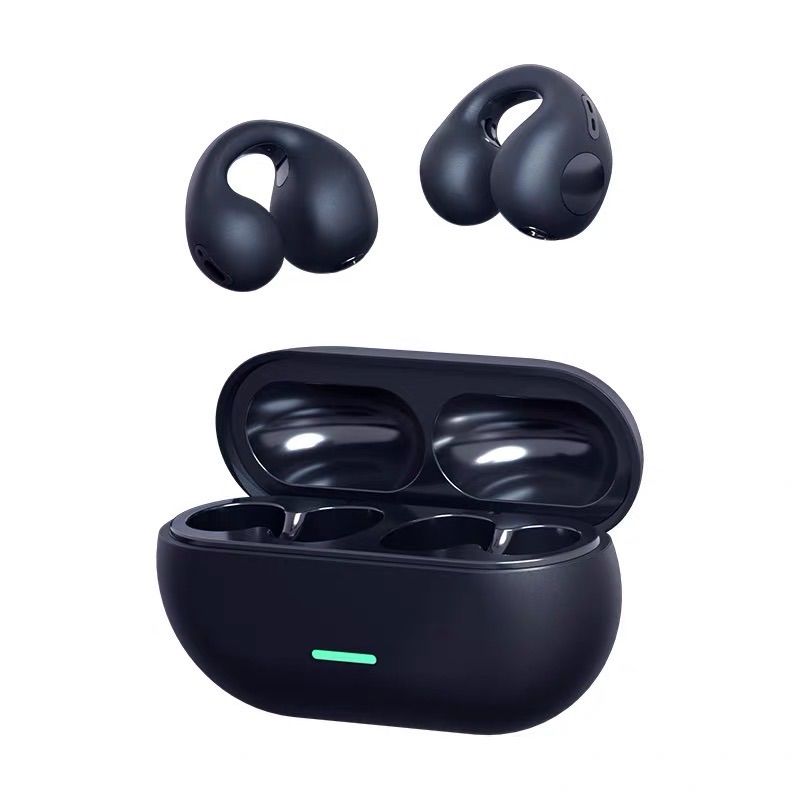 ワイヤレス空気伝導イヤホン 耳を塞がない骨伝導式 Bluetooth