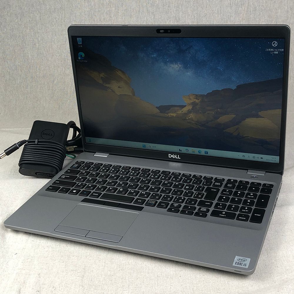 バッテリー良好 ノートPC パソコン DELL デル Latitude 5510 i5-10210U メモリ8GB SSD256GB |WB-251448 009742