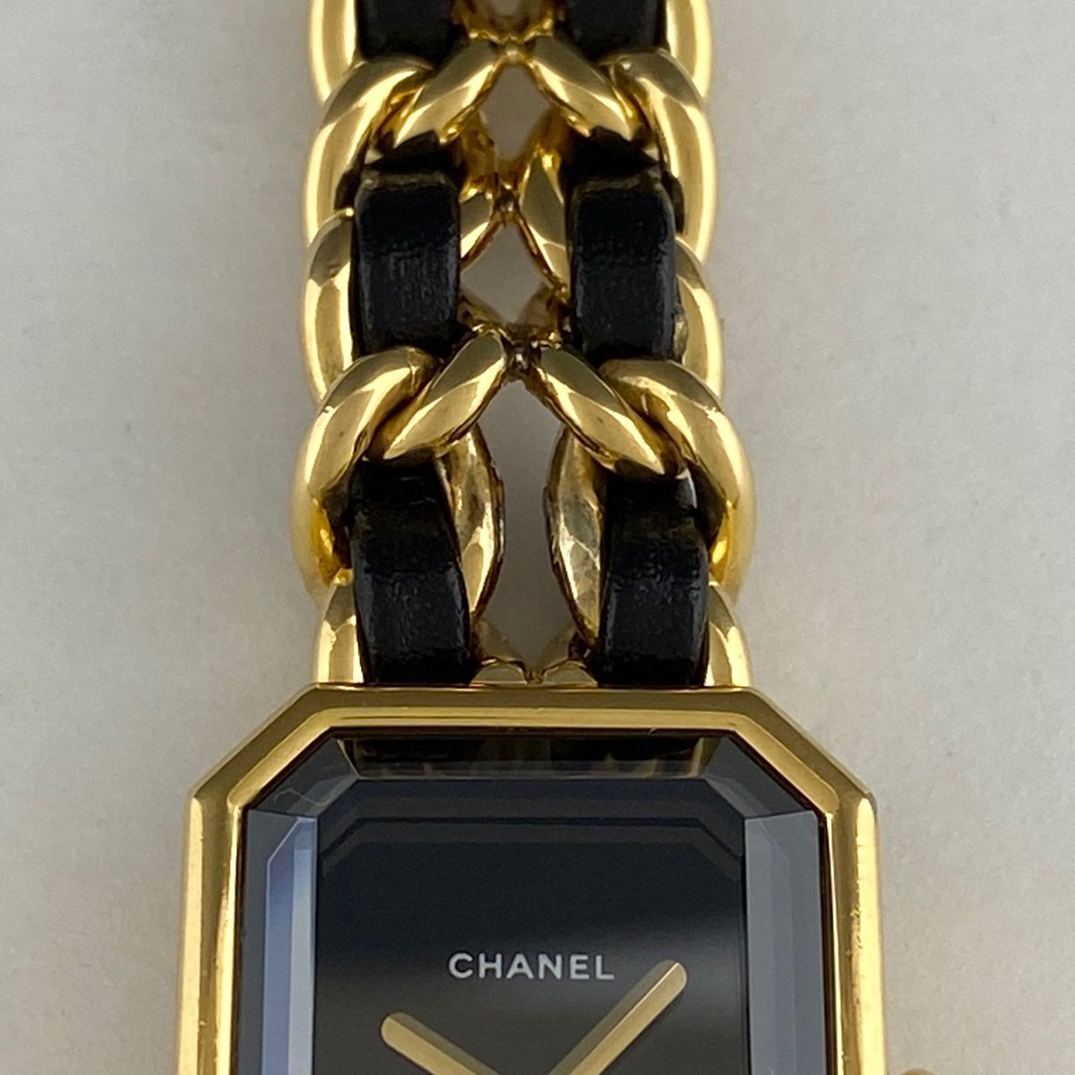 シャネル CHANEL プルミエール Lサイズ H0001 腕時計 SS レザー クォーツ ブラック レディース 【中古】 - メルカリ