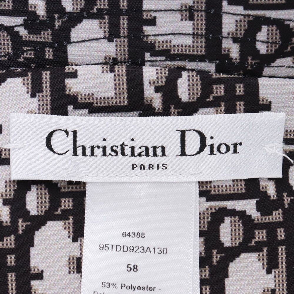 CHRISTIAN DIOR TEDDY-D オブリーク リバーシブル ボブハット CHRISTIAN DIOR TEDDY-D オブリーク リバーシブル ボブハット