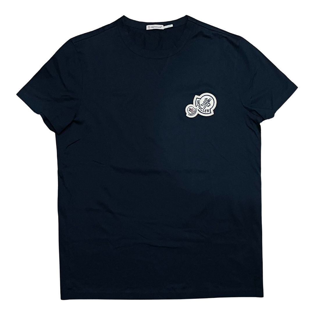 モンクレールTシャツダーク ネイビー MONCLER/モンクレール /L /ダークネイビー /Tシャツ - メルカリ