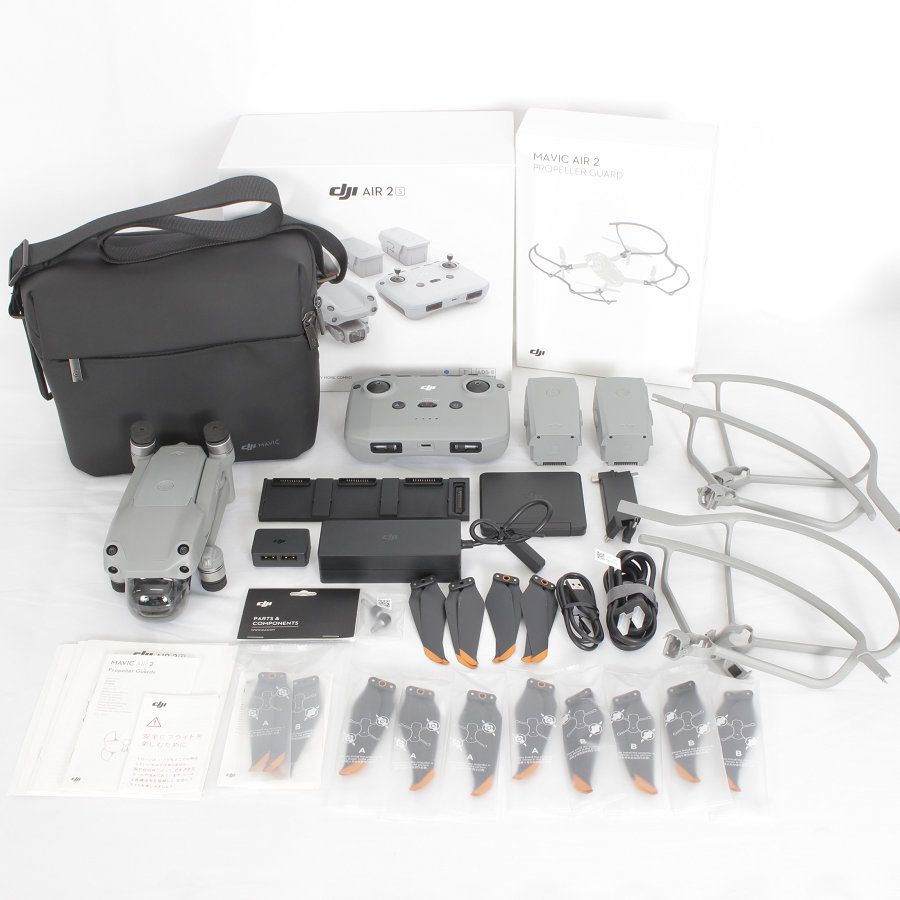 美品】DJI Air 2S Fly More Combo MASCP3 プロペラガード付き ドローン 
