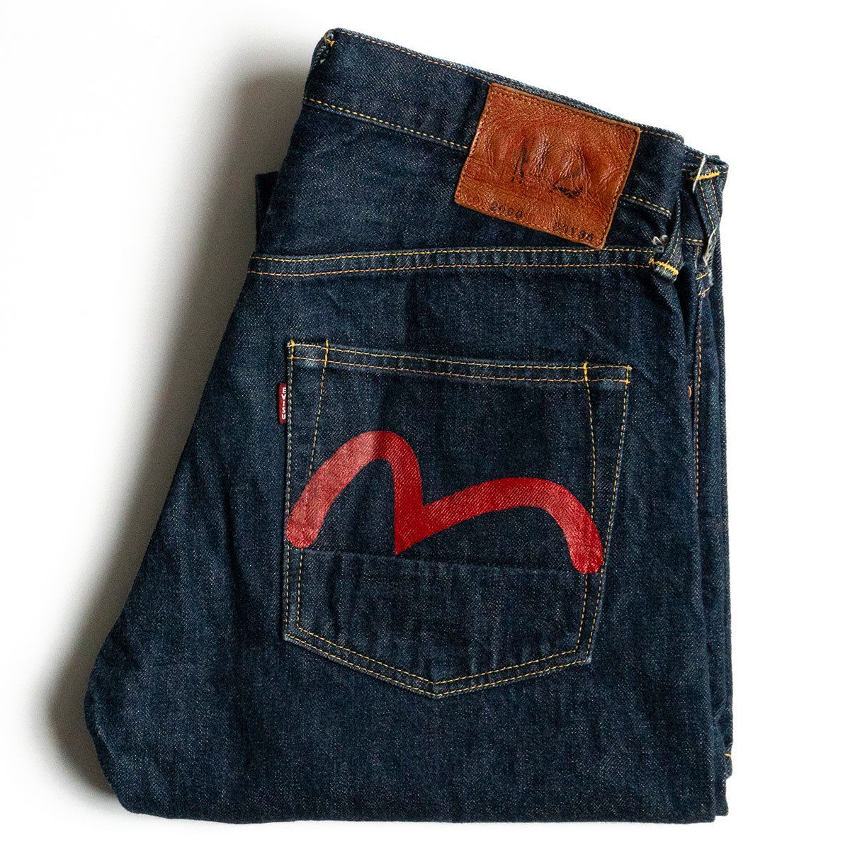 エヴィス EVISU 2000 黒カモメ デニムパンツ ジーンズ 30x35 楽天市場】エヴィスジーンズ 38～42in 大黒カモメマーク No2