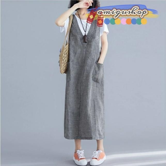 送料無料】ワンピース レディース 40代 きれい リネンワンピース